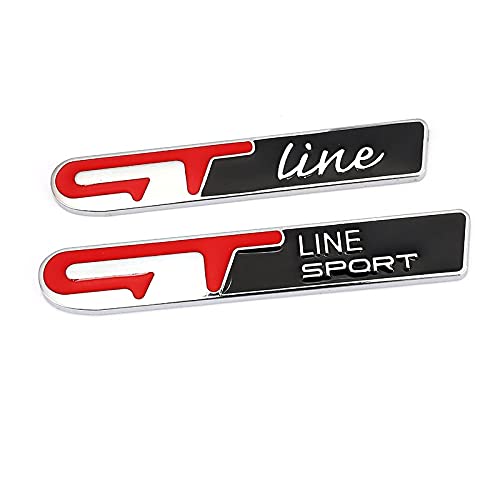 Auto 3D Uiterlijk Sticker Auto Sticker GT Lijn Sport Voor Peugeot GT 308 508 3008 5008 Renault Clio Grandtour Megane… - Afbeelding 5