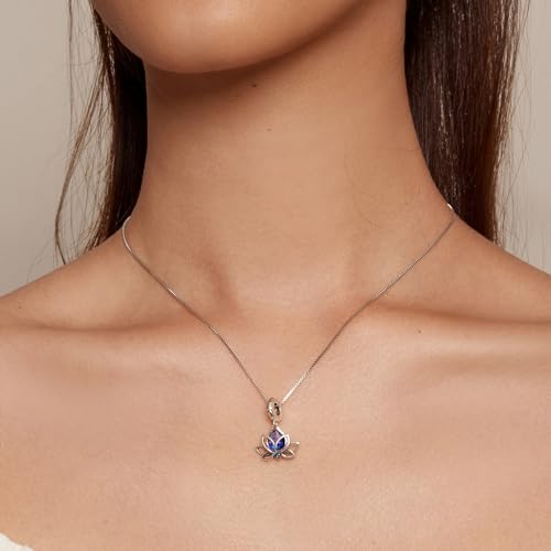 VOROCO Charm 925 Sterling Silver Bracelet Necklace Pendant Bead Charms Jewelry Gift for Women Mother Daughter Grandma Family Friends4