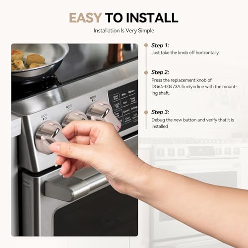 Bouton de rechange de cuisinière Samsung idéal pour rénover vos feux