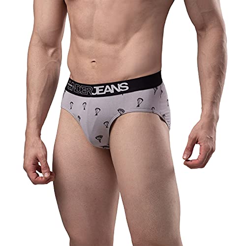 Image of Underjeans Men Cotton Blend Brief - Pack of 2