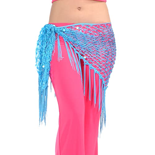 Belly Dance Hip Scarf, Egyptian Triangle Shawl, Christmas Git Idea