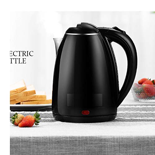 Bouilloire électrique portable 2,0L avec chauffe-eau isolant en acier inoxydable