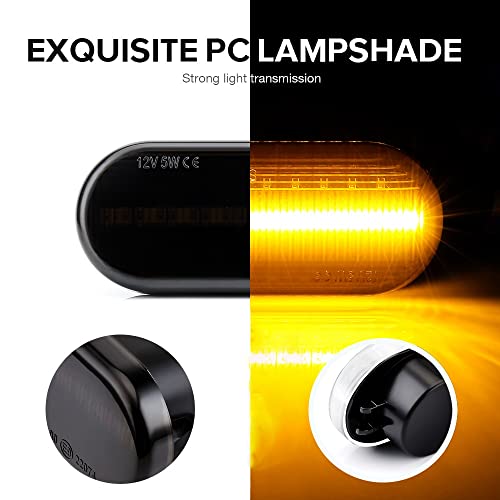 Marcador lateral dinámico LED de diseño elegante para VW Beetle y Fox 3