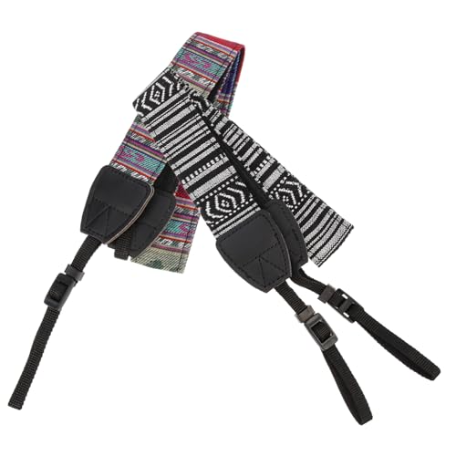 SHINEOFI 2 Pezzi Cinghia per Fotocamera Tracolla e Leggera per Macchine Fotografiche Mirrorless e DSLR Design Ergonomico per Comfort e Sicurezza per Professionisti
