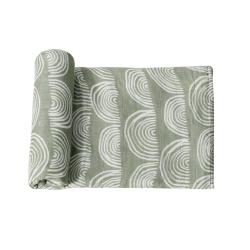Image of Muslin Swaddle Blanket, 100% Viscose Made from Bamboo Muslin Swaddle Blankets for Boys and Girls, Baby Receiving Swaddles, Unisex Receiving Blanket Newborn Gifts (Rainbow)