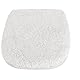 Casatessile Cover Velvet 50x45 Bordtoilette - Bianco