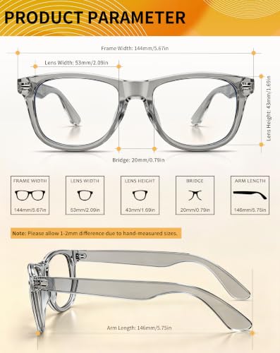 Image of Joopin Square Sunglasses Polarized UV400 Designer Sun Glasses Men Women