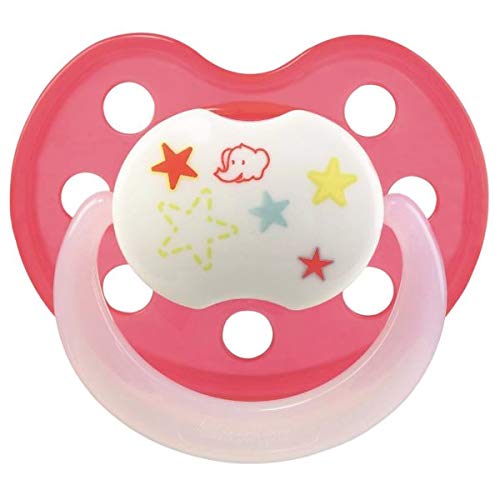 BebecomNight Glow Pacifier Step 1, Assorted Coulor