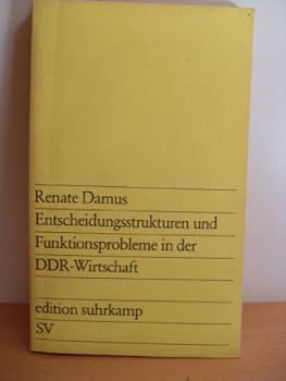 Paperback entscheidungsstrukturen-und-funktionsprobleme-in-der-ddr-wirtschaft [German] Book