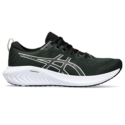 ASICS Men's Gel-Excite 10 Shoes, 12, RAIN Forest/Dried Leaf Green
