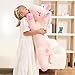 32inch Cute Giant Pink Unicorn Plush, Jumbo Soft Body Pillow Pet, Large Rainbow Unicorn Stuffed Animals Toy, Big Doll for Kids Girls and Boys, Birthday, Valentine's Day
