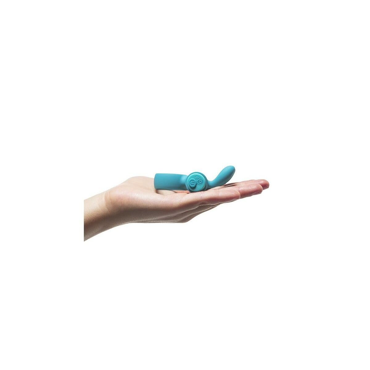 Rhingo Plus, Anillo Vibrador Hombre, Recargable USB, 5 Intensidades, 5 Modos de Vibración (Turquesa)