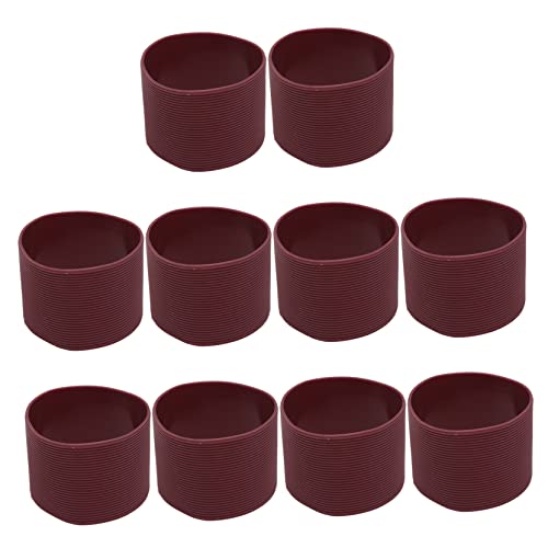 Manchon isolant thermique rose café TOYANDONA pour tasse