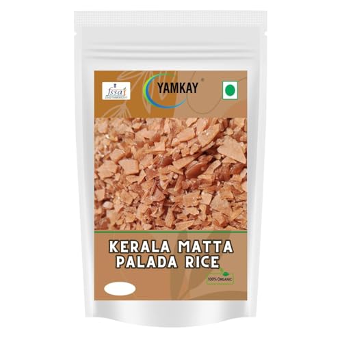 Image of YAMKAY Matta Palada Rice | Traditional Kerala Style Palada Rice for Palada Payasam | Premium Quality Rice Flakes for Authentic Desserts | Easy to Cook 300 Gm