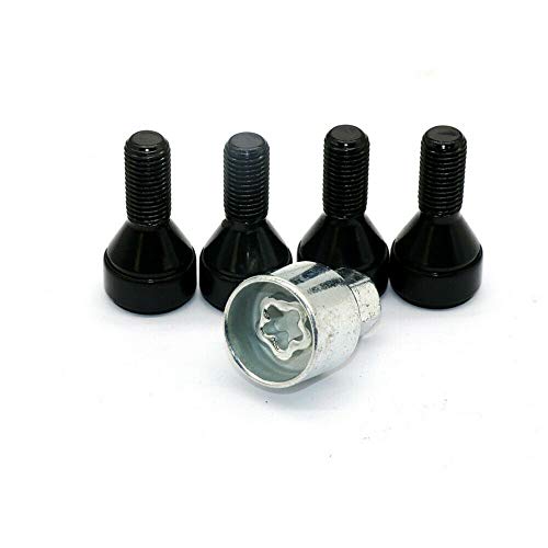 M12x1.5 Aluminum Wheel Bolts Lock Screw 36136792849 for BMW 1/3/5/6 Series