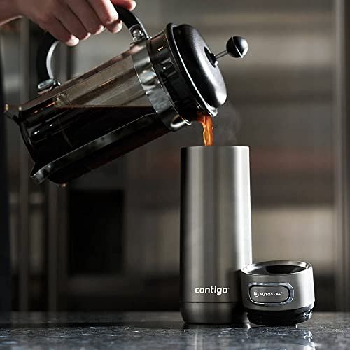 Copo Térmico Contigo Luxe Autoseal com Tampa Inox 473ml
