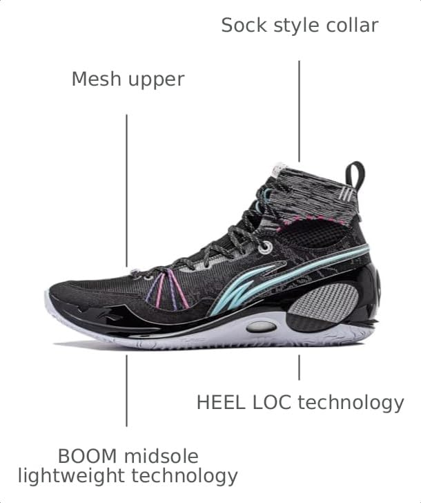 Image of LI-NING Wade 808 Series Men's Professional Basketball Shoes Lightweight High-Resilience Sneakers ABAU013 ABAU047 ABAU065 ABAV015 ABAV045