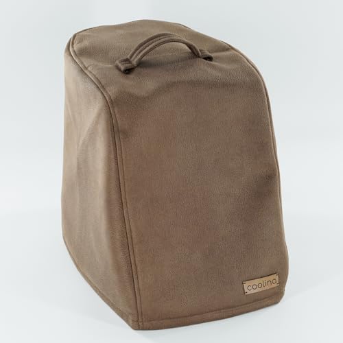 coolina Premium Protective Case for Thermomix - Cover for TM7 - Dirt-Repellent Accessories - Thermomix Cover - Hoodie in Anthracite (Brown)