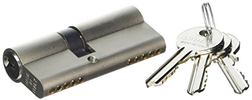 Cofan Cilindro Europeo Llaves Iguales | Medidas Desde 30/30 Hasta 40/50 | Modelo Aaa, Bbb Y Ccc | Leva Larga Color Níquel