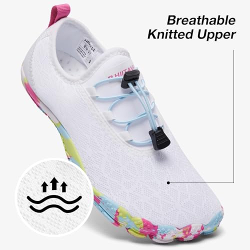 HIITAVE Beach Shoes Women Aqua Shoes Wide Toe Box Water Shoes2