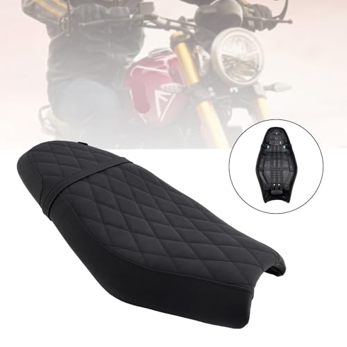 Siège moto selle conducteur passager idéal pour longs voyages en Scrambler
