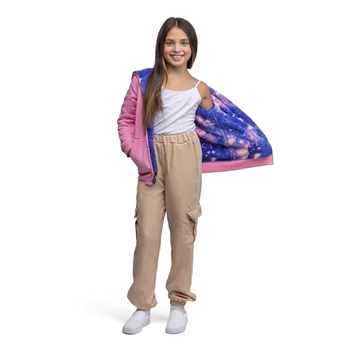 Image of Lands' End Kids Ultra Soft Sherpa Full Zip Hoodie Sweatshirt (XS-L)