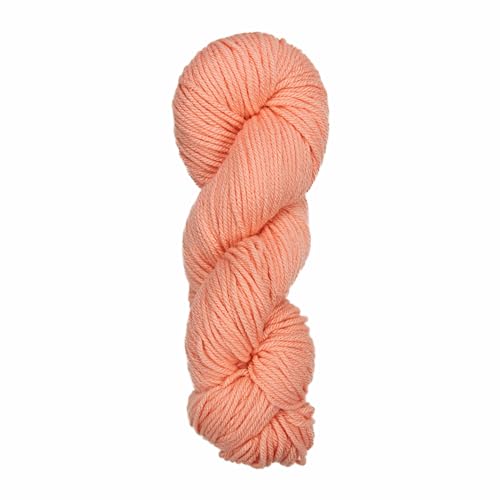 Image of Ganga Alisha Hand Knitting Yarn, 100% Acrylic Pack of 300 GMS (ALS38 - Peach Blush)