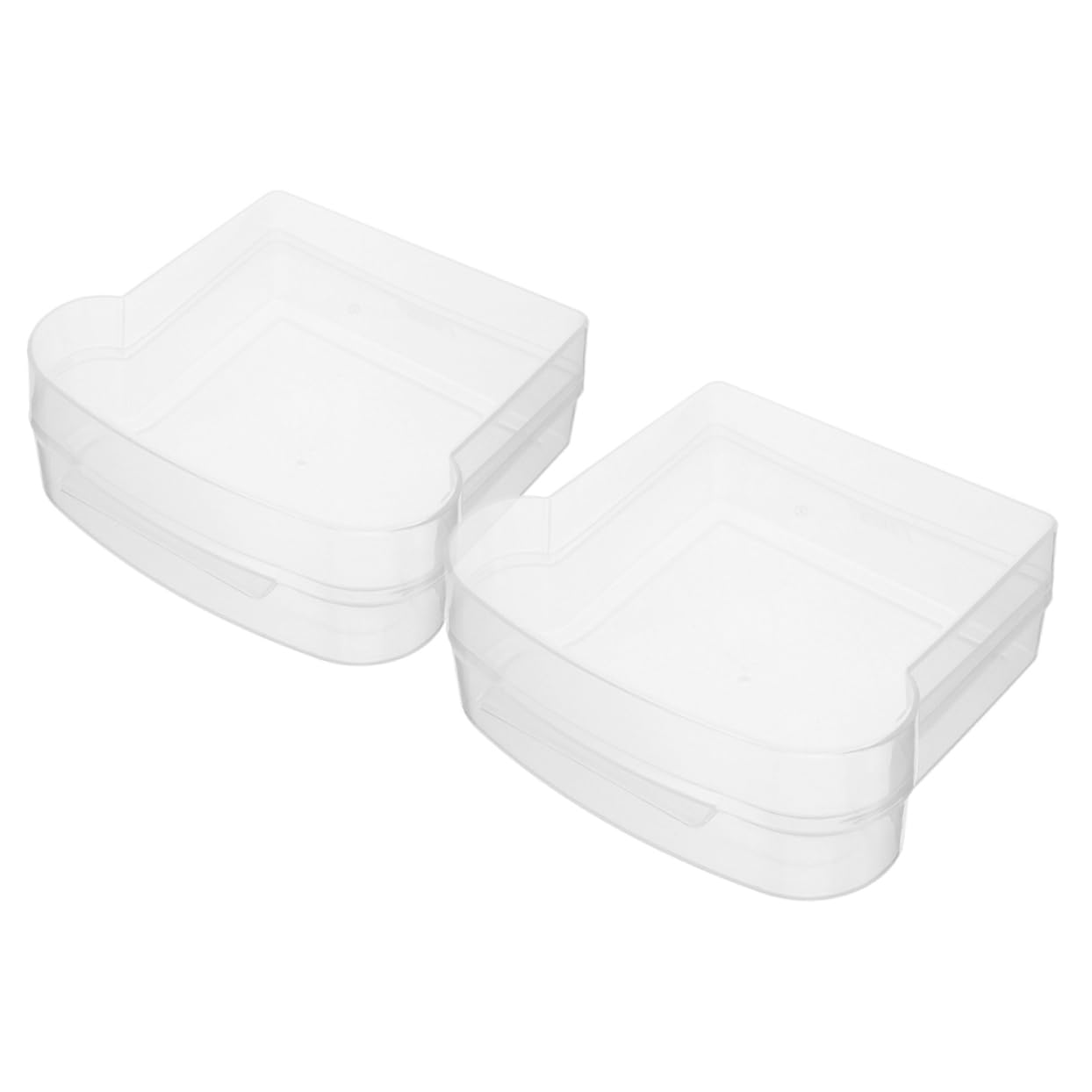Alipis 4 Set Sottosandwich Contenitore Contenitori Cesto Di Pane Ermetico Cucina Isolato Custodia Sigillante Sandwich Caso Di Sandwich Piccolo Contenitore Pp 2 Pezzi*4