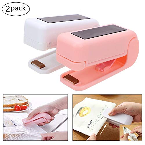 Heat Bag Sealer, Mesuyoku Plastic Bag Sealer Mini Heat Sealer Machine for Food