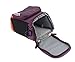 Navitech Purple Protective Portable Handheld Binocular Case and Travel Bag Compatible With Kowa Genesis 44 Prominar 8.5x44 (with Belt and Shoulder Strap)