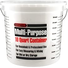 Leaktite White 10 Quart us Paint Pail - Case of 12,12