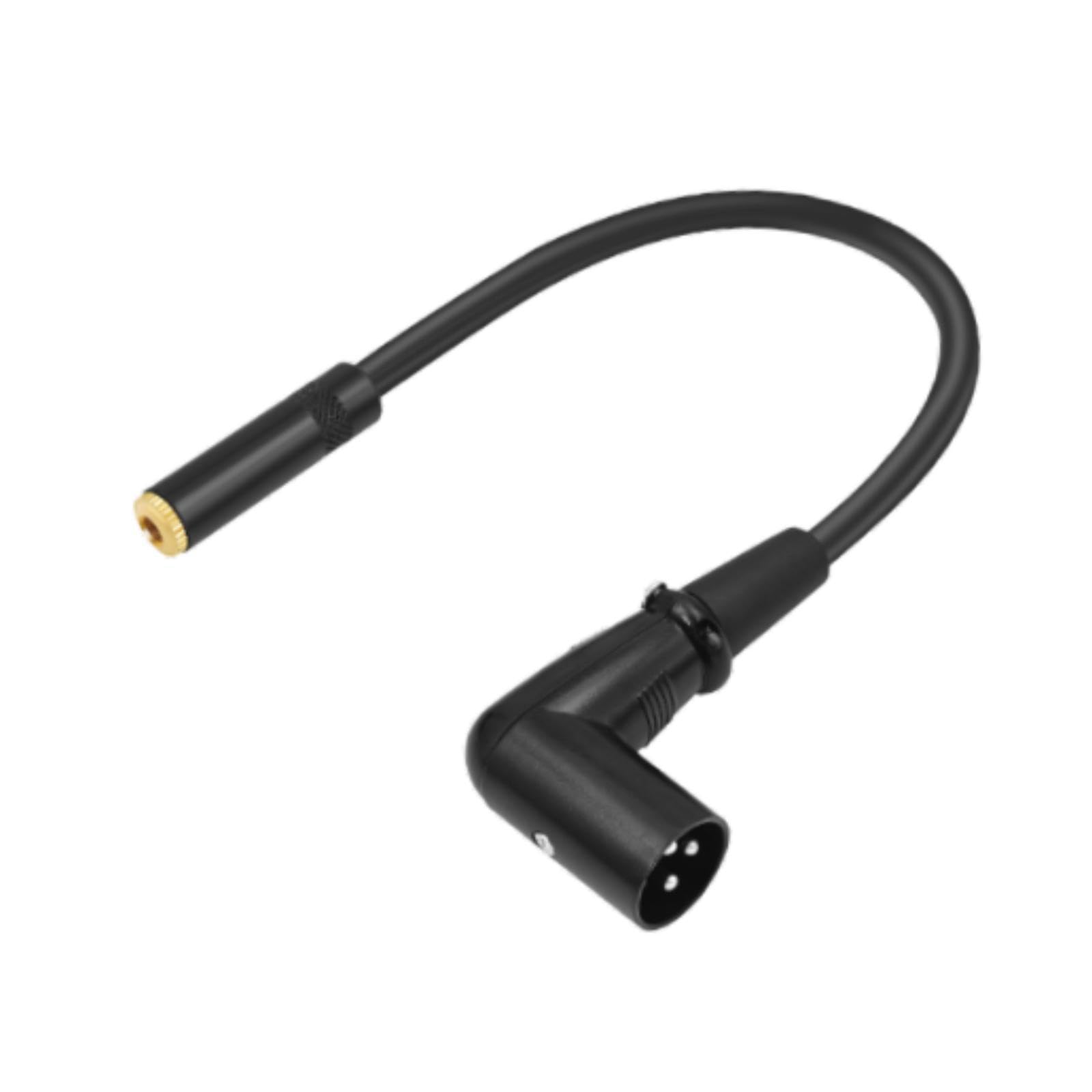 XLR to 3.5mm Adapter Cable Compact for Mixers Audio Player Power Amplifier 3.5 TRS to XLR Male-picture-11