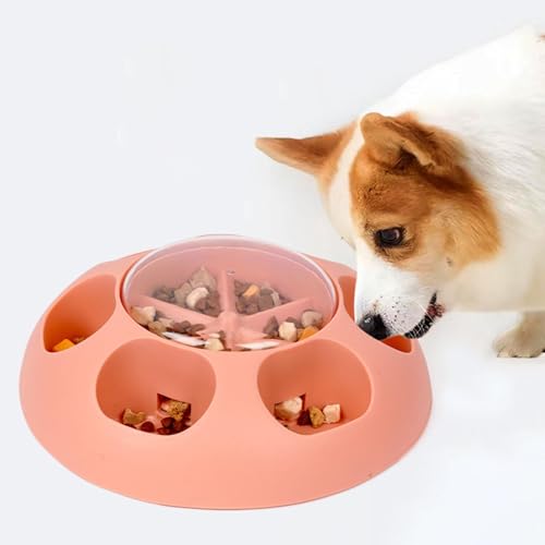 Alimentador lento de quebra-cabeça para cães, brinquedos para alimentador de quebra-cabeças para cãe