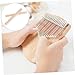 WHAMVOX 6pcs Kalimba Parts Wood Strip Bridges for Kalimba Practical Easy to Use