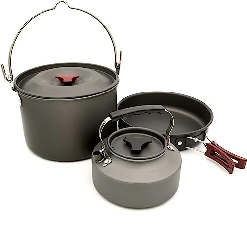 Set de Cocina para Camping SHSWUD Juego Portátil con 19 Piezas para Acampar y Excursionismo miniatura 4
