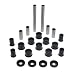 Bushing Kit Front Upper & Lower A Arm Fits Honda 500 Foreman Rubicon 01-17 Both Sides