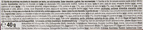Premier Protein - High Protein Bar 50% - Double Chocolate Cookie - 16x40g - Low Sugar - Low Carb - palmölfrei