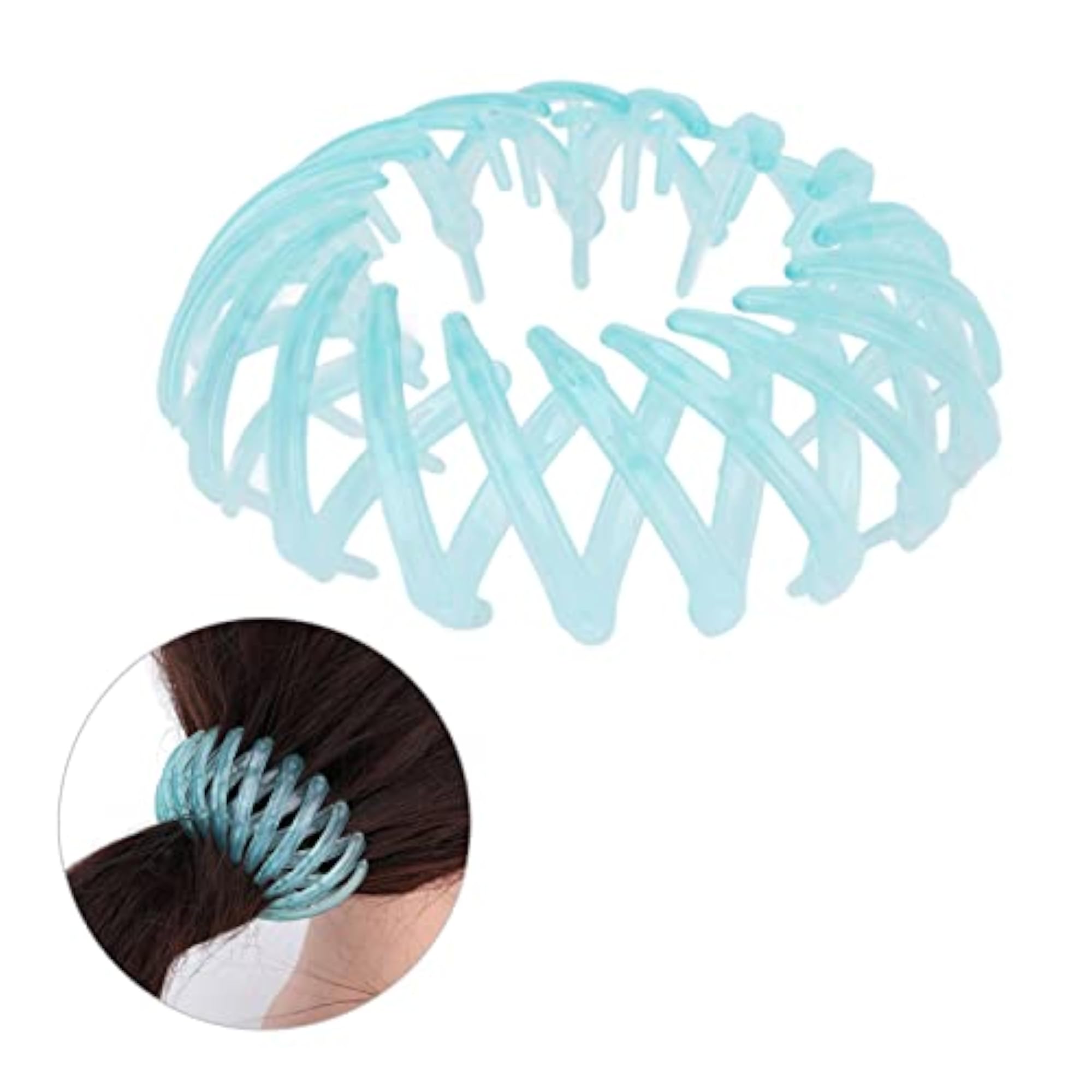 Expandable Bird Nest Hair Clip for Elegant Styling