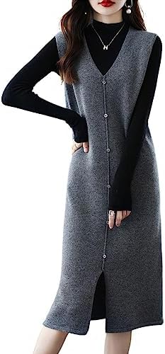 Chouyatou Sweater Long Dress