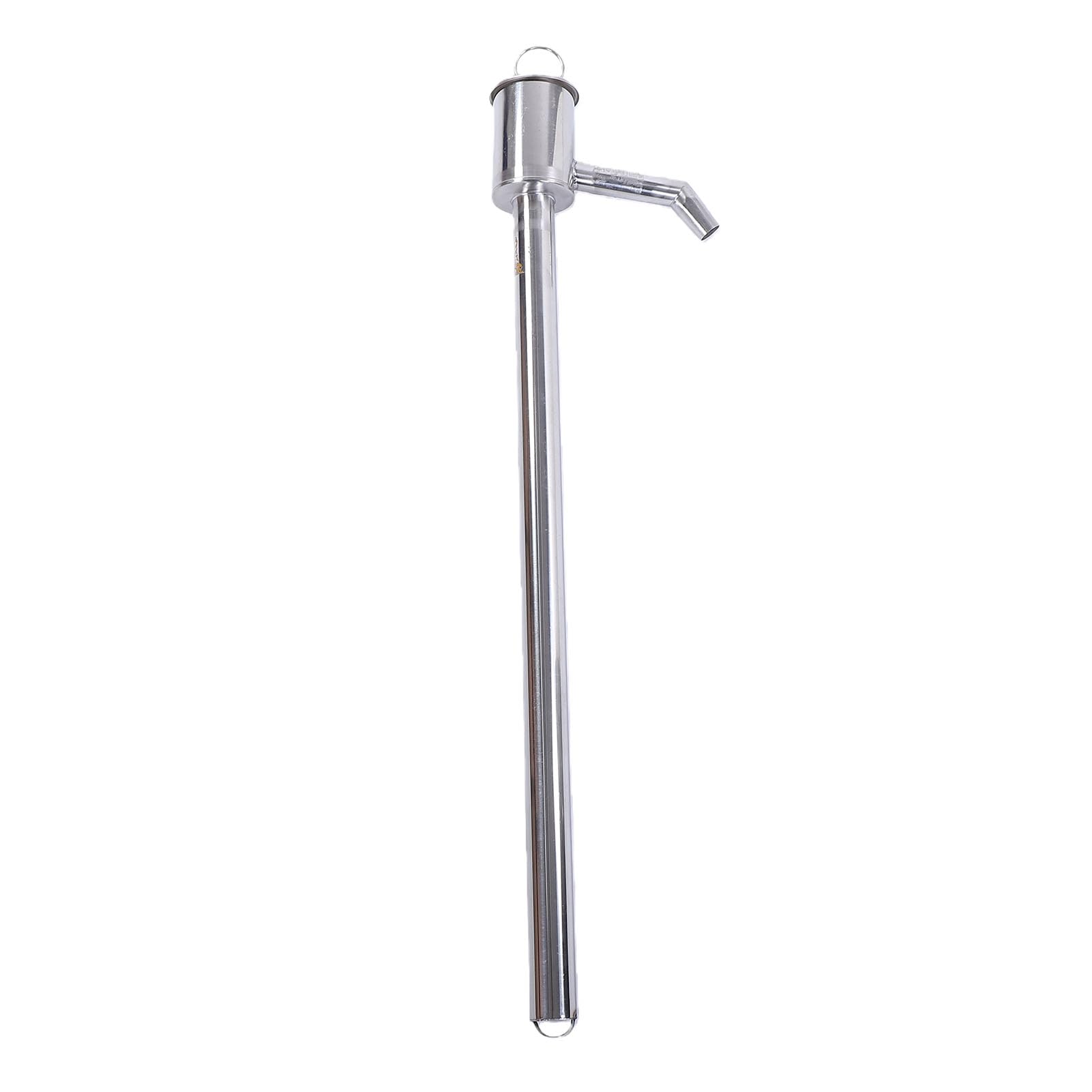 Bomba de aceite manual portátil para transferencia de líquidos, acero inoxidable, 60 cm, bomba extractora de aceite manual para agua, vino y cocina