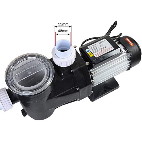 Swimming Pool Pump Pressure Spa Water Electric Self Priming Home Garden