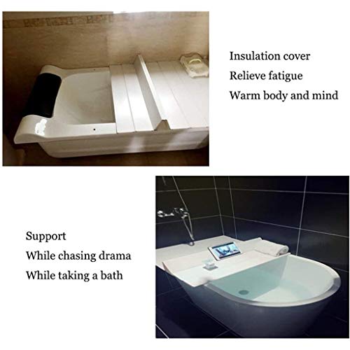Plateau baignoire isolant en bois pour support de spa