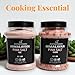 Zestiq Foods Himalayan Pink Salt – 100% Natural, Unprocessed & Kosher, Fine Grain, 5 lb Jar – Rich in 84 Minerals, Perfect for Cooking, Seasoning & Shaker Use,