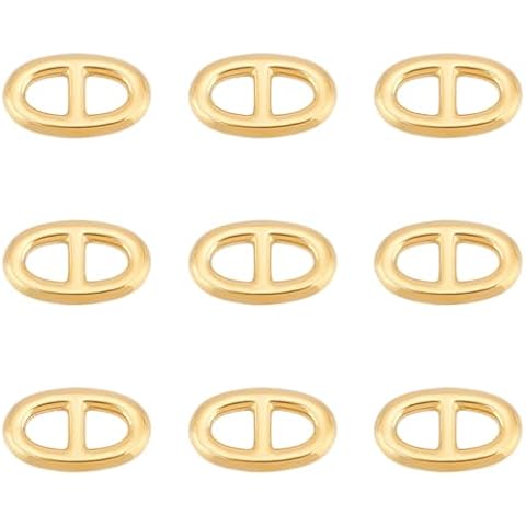 UNICRAFTALE Languettes de Fermeture Éclair Dorées Cover