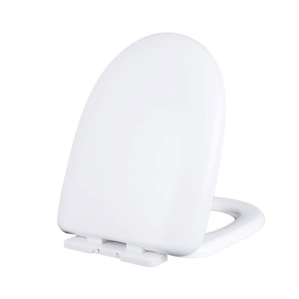 Silent Toilet seat, Thick, Adjustable, Lightweight, Durable, Portable, User-Friendly, Compact, Universal, Shape, Slow, Close, Thickened