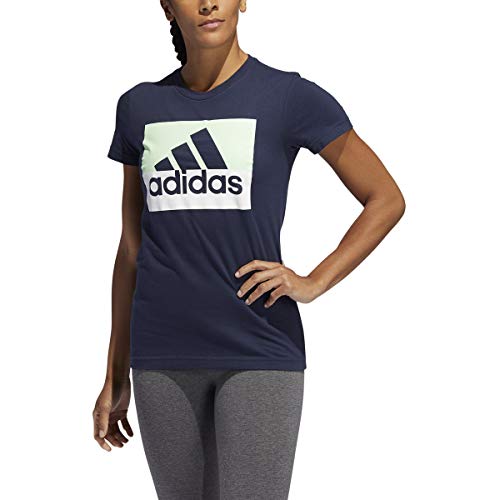 T-shirt adidas Originals Women Moto Block pour femme en coton style sportswear