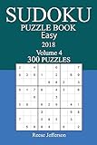 300 Easy Sudoku Puzzle Book - 2018