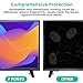 F FORITO 32 inch Anti Blue Light Matte TV Screen Protector, Eye Protection Anti Glare Computer Screen Cover Compatible with 32