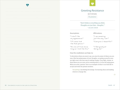 The Mindful Guide to the Law of Attraction: Meditations to Manifest Health, Wealth, and Love