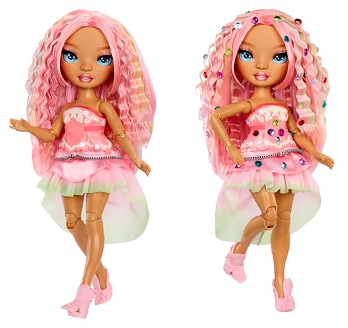 Muñeca Rainbow High Be Dazzling Adeline Rose rosa miniatura 3